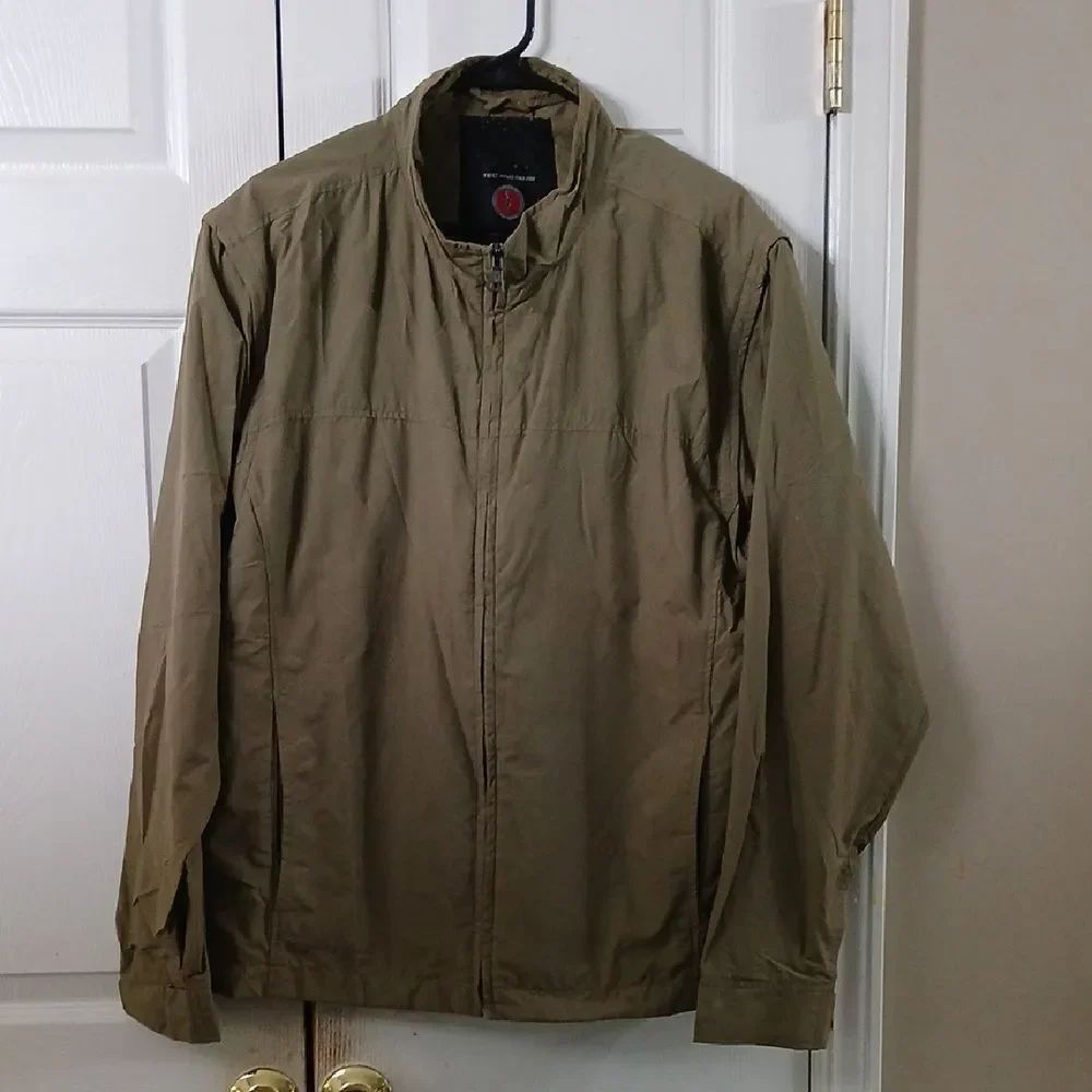 Scottevest Sev Tec convertible jacket removable sleeves jacket vest combo Sz L